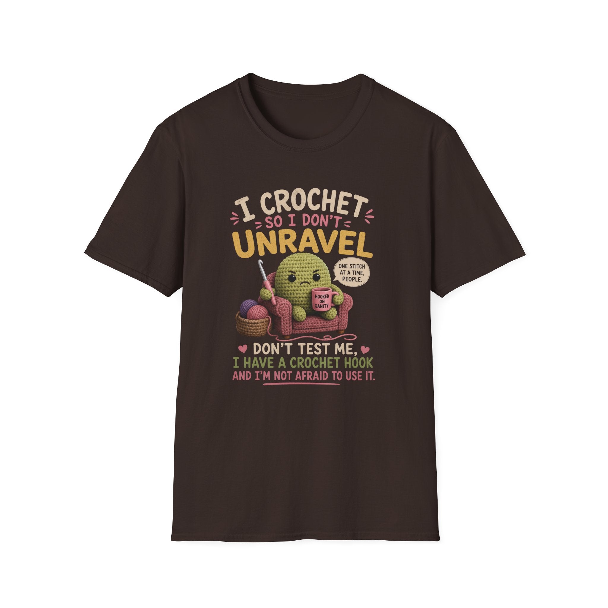 I have a crochet hook T-Shirt