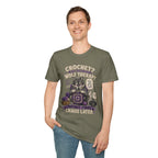 Crochet and wolf therapy T-Shirt