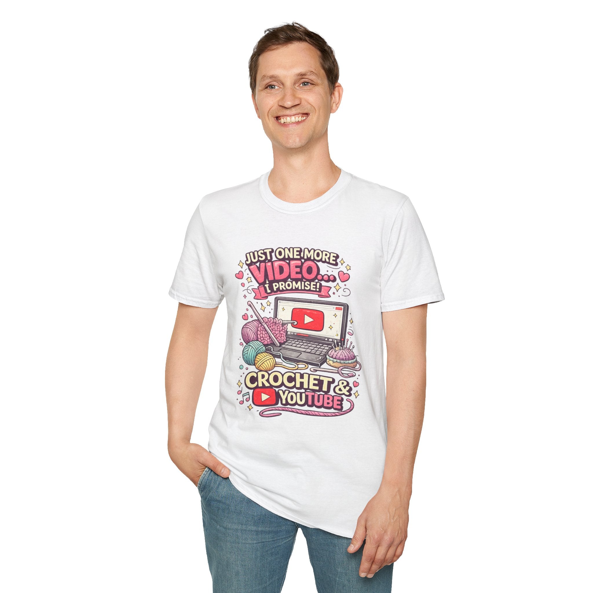 Crochet and YouTube T-Shirt