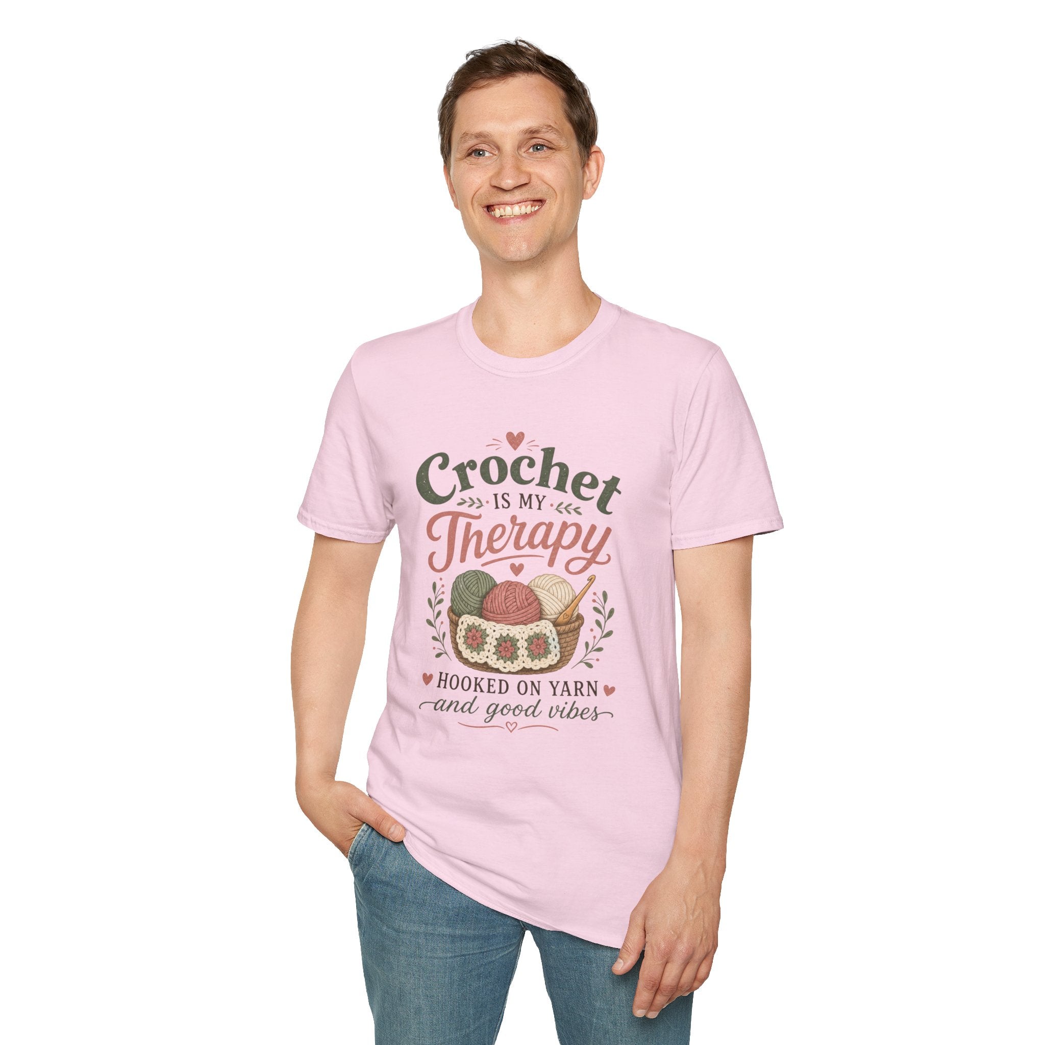 Hooked on yarn and crochet T-Shirt