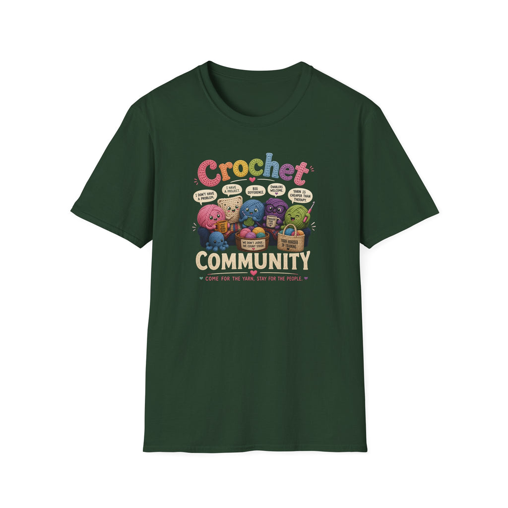 come for the yarn, stay for the people T-Shirt