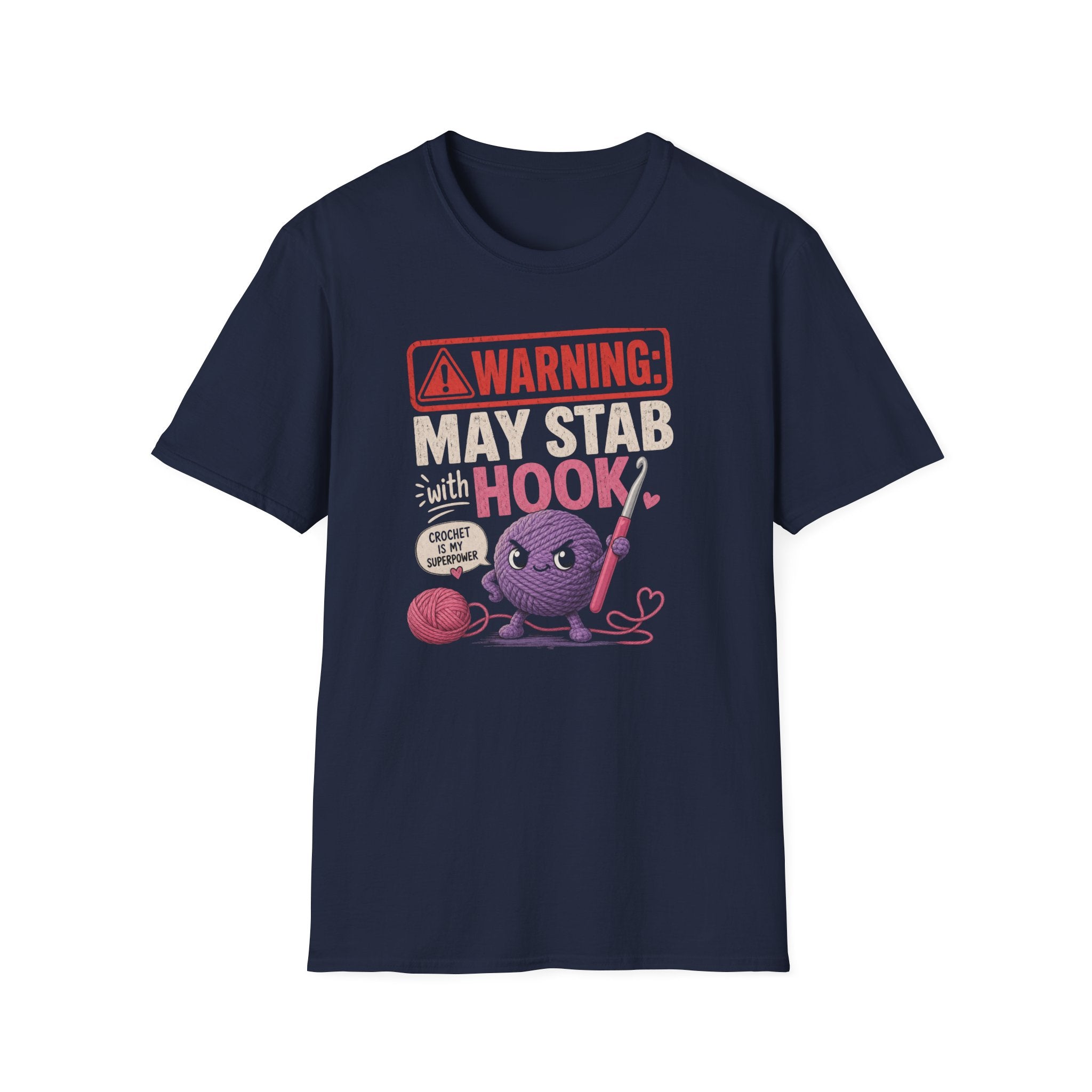 warning hook may stab T-Shirt