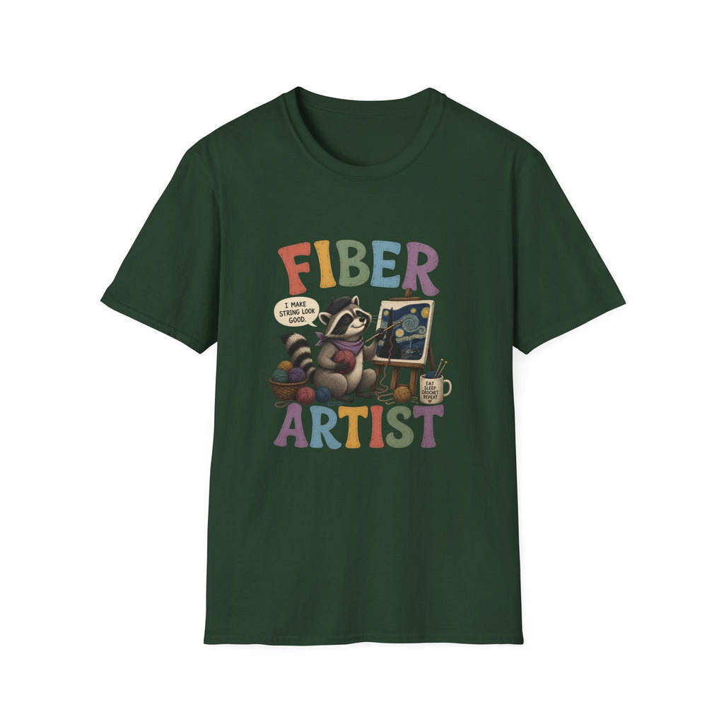 Paint fiber artist T-Shirt