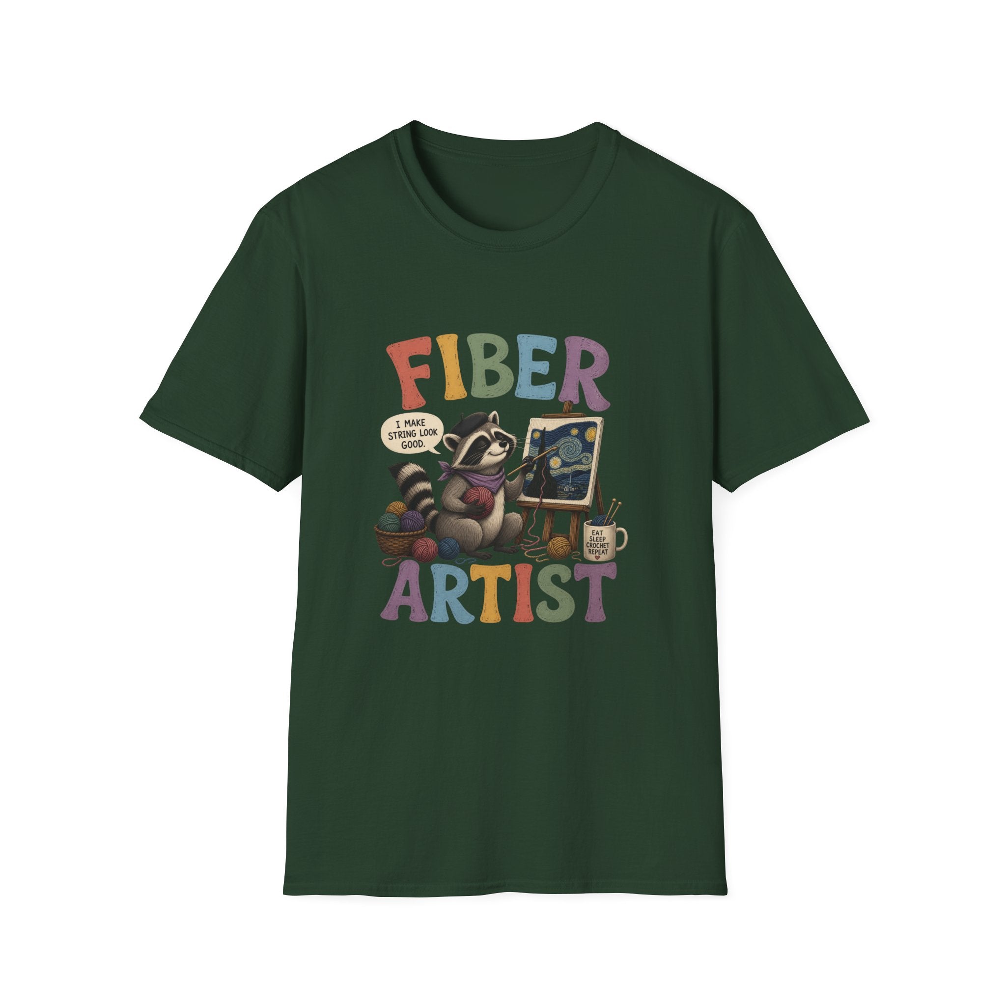 Paint fiber artist T-Shirt