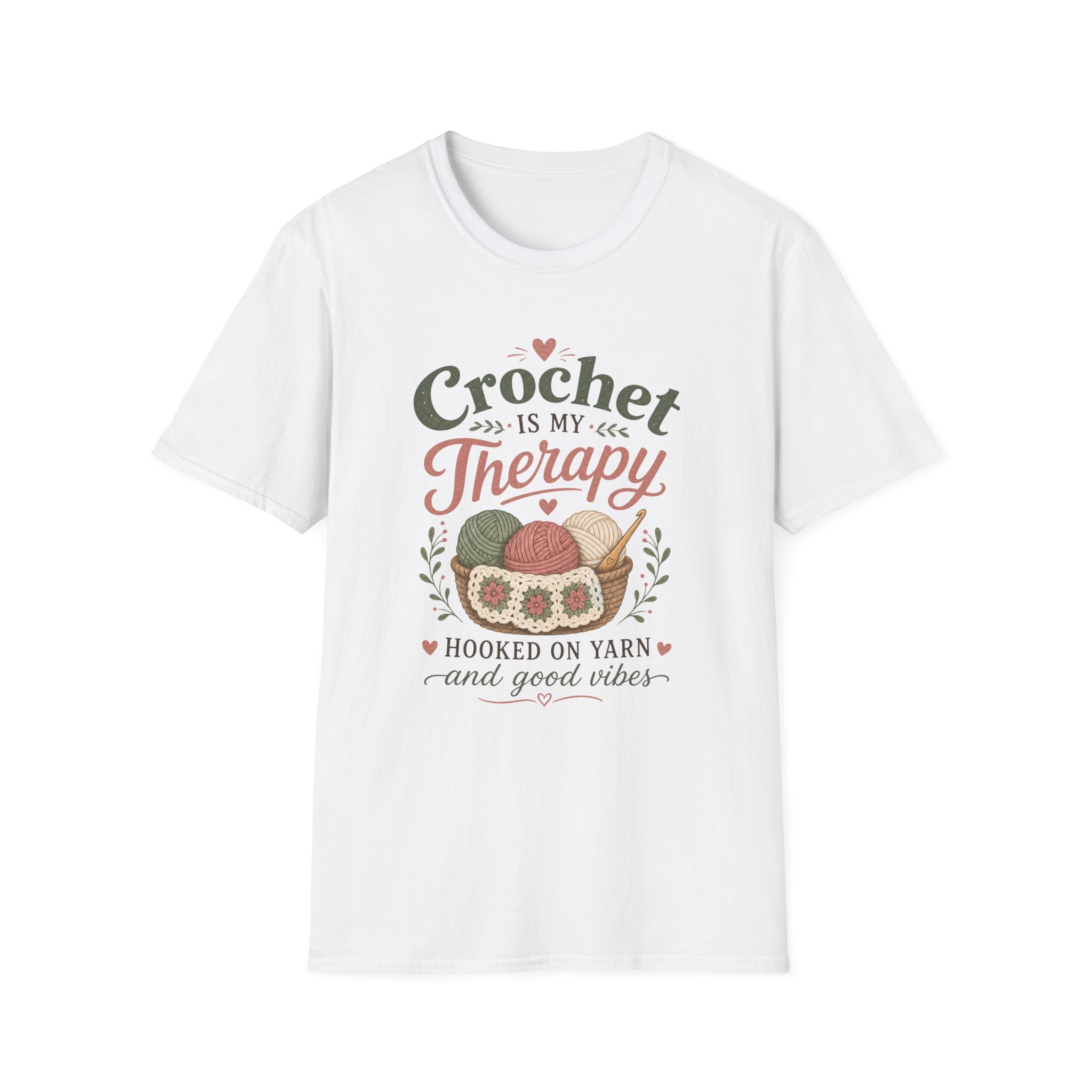 Hooked on yarn and crochet T-Shirt