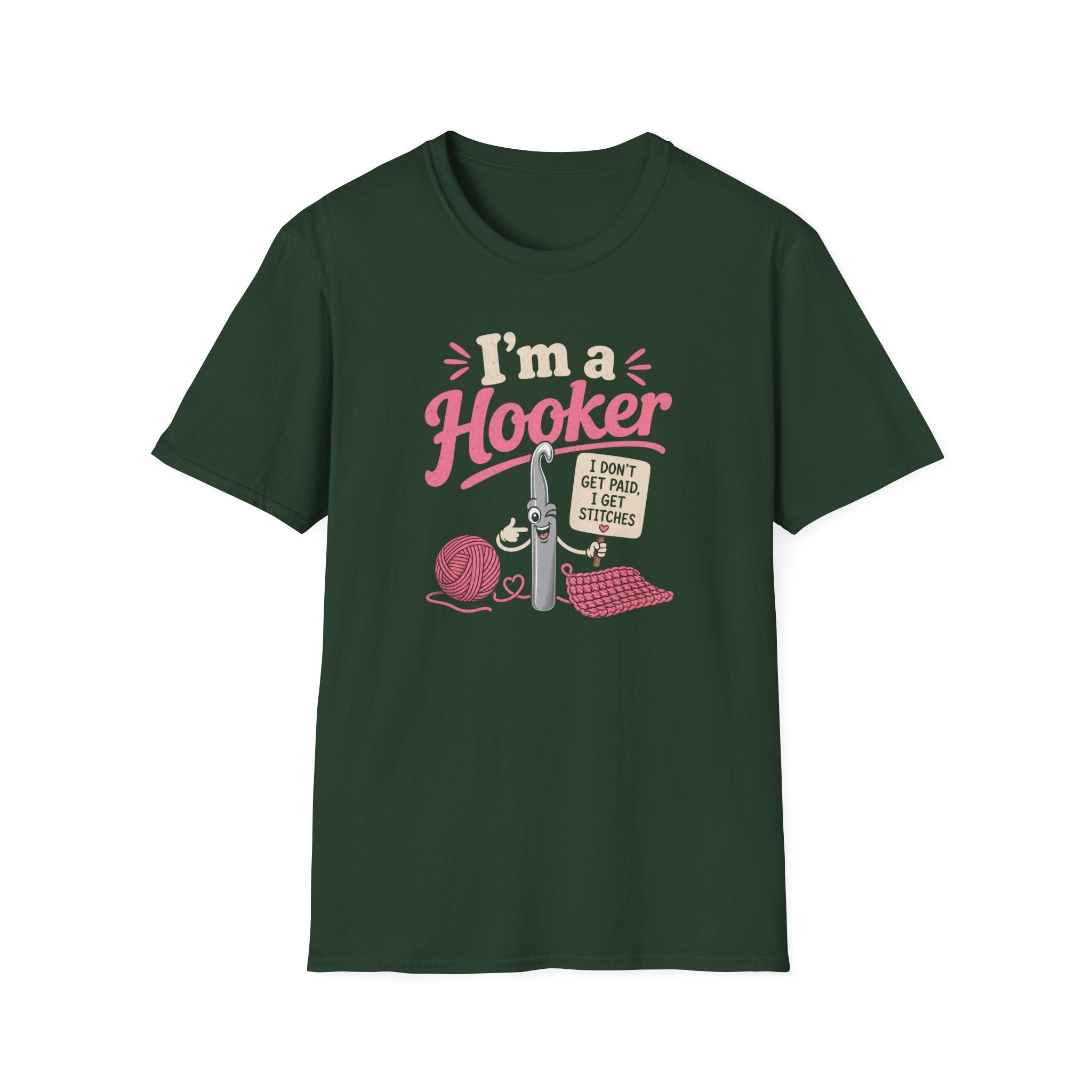 Hooker crochet T-Shirt