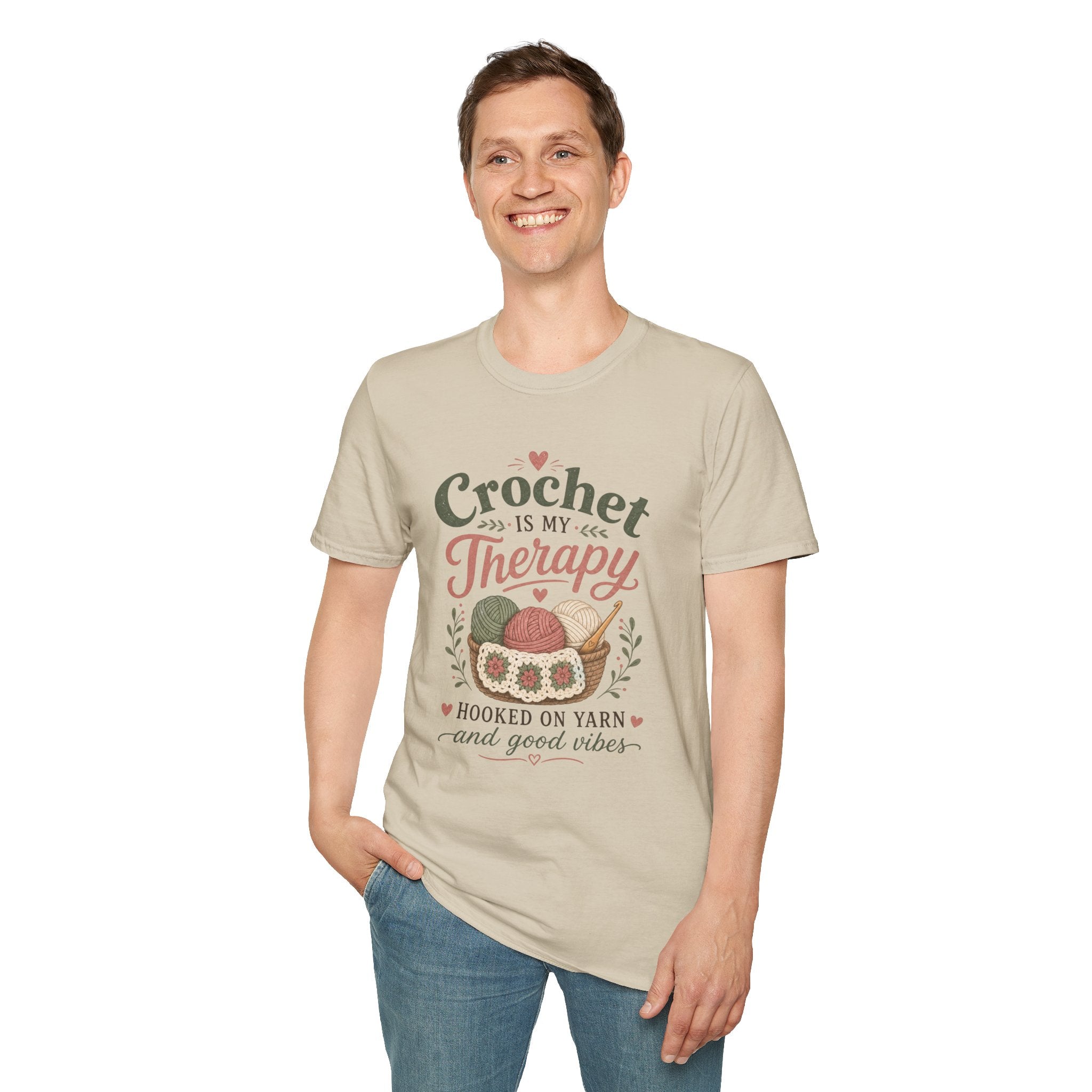 Hooked on yarn and crochet T-Shirt
