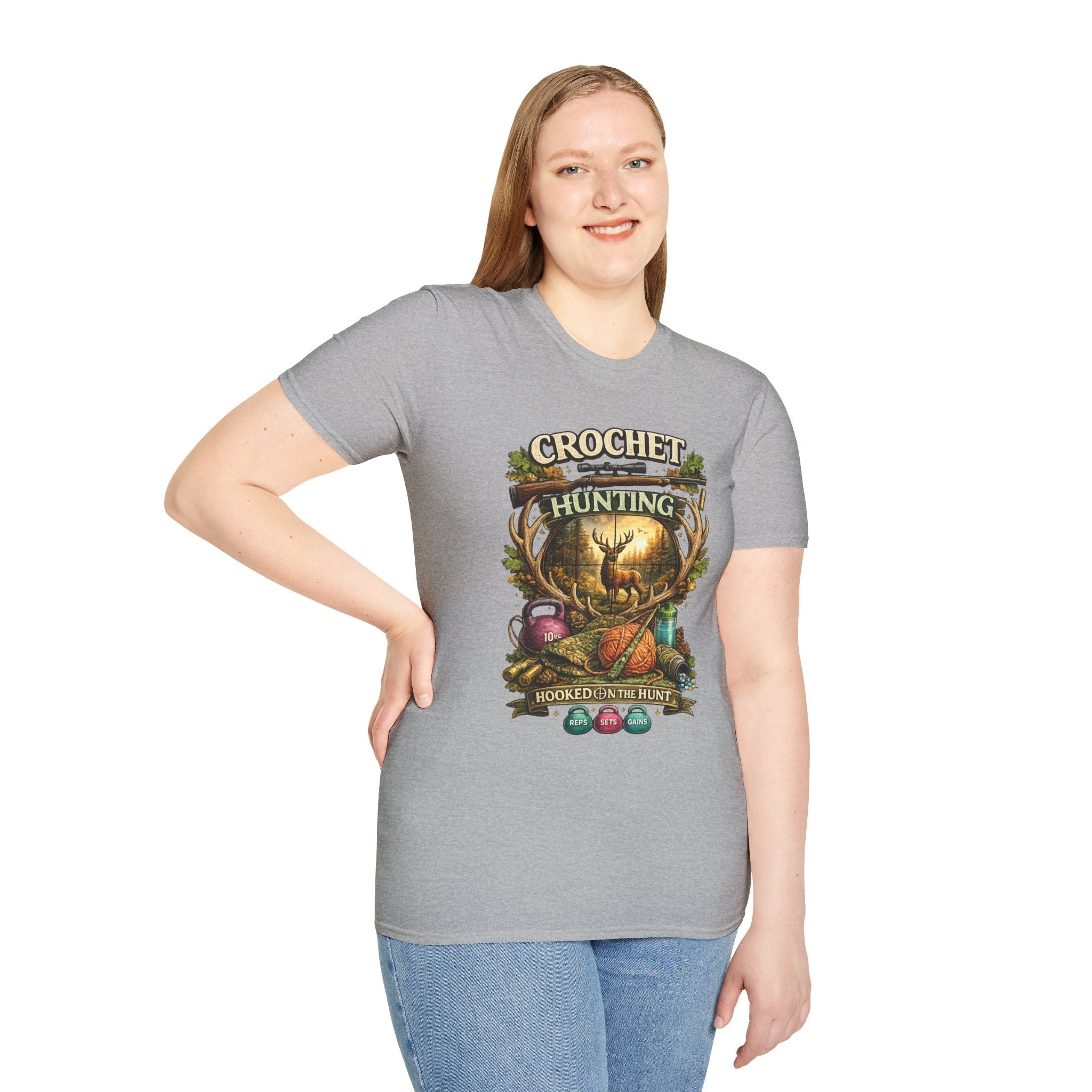 Hunting and crochet T-Shirt