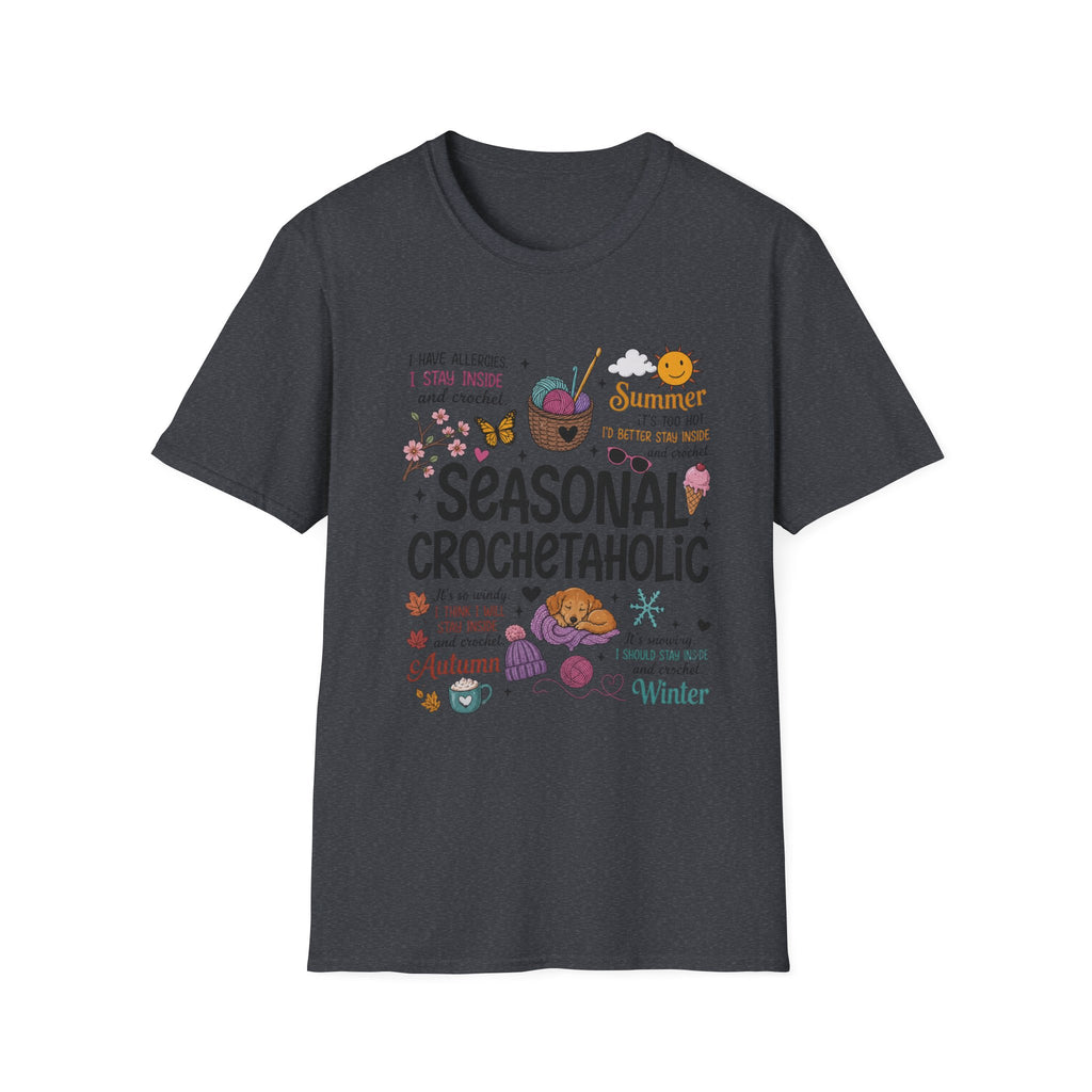 Seasonal Crochet acholic T-Shirt