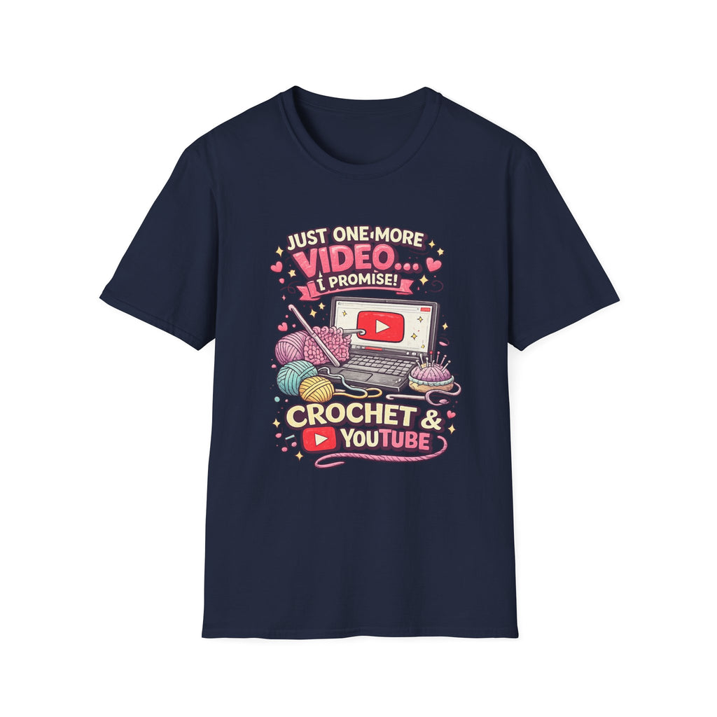 Crochet and YouTube T-Shirt