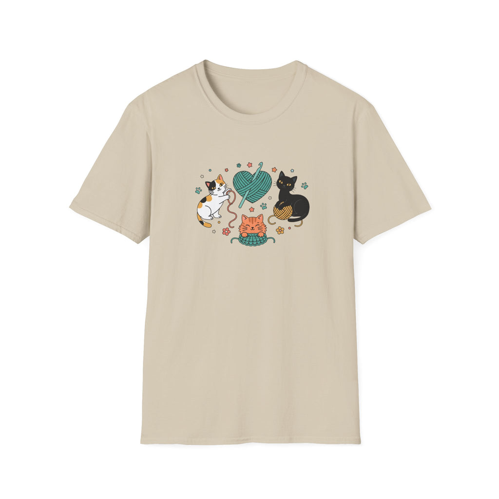 Crochet and cats T-Shirt