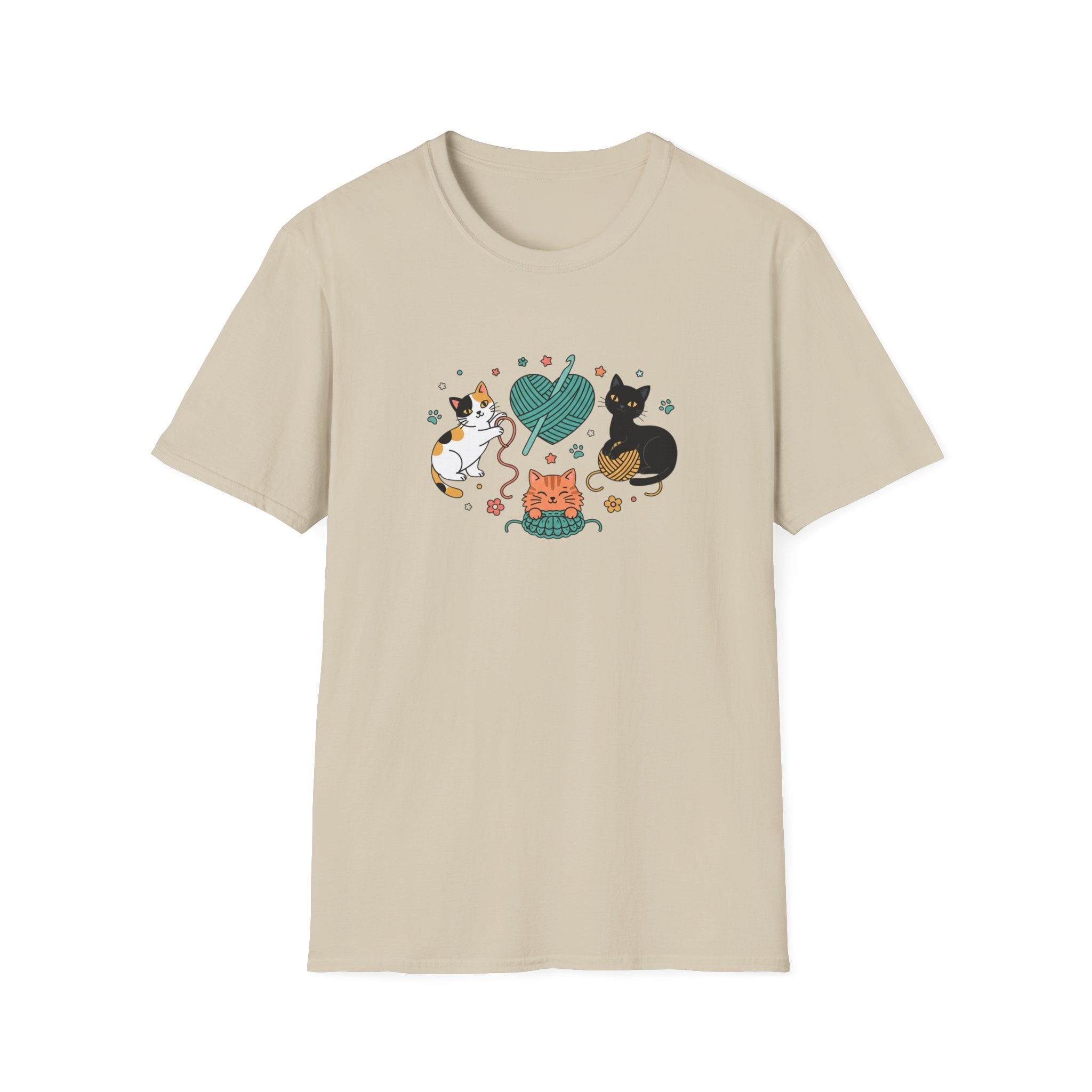 Crochet and cats T-Shirt