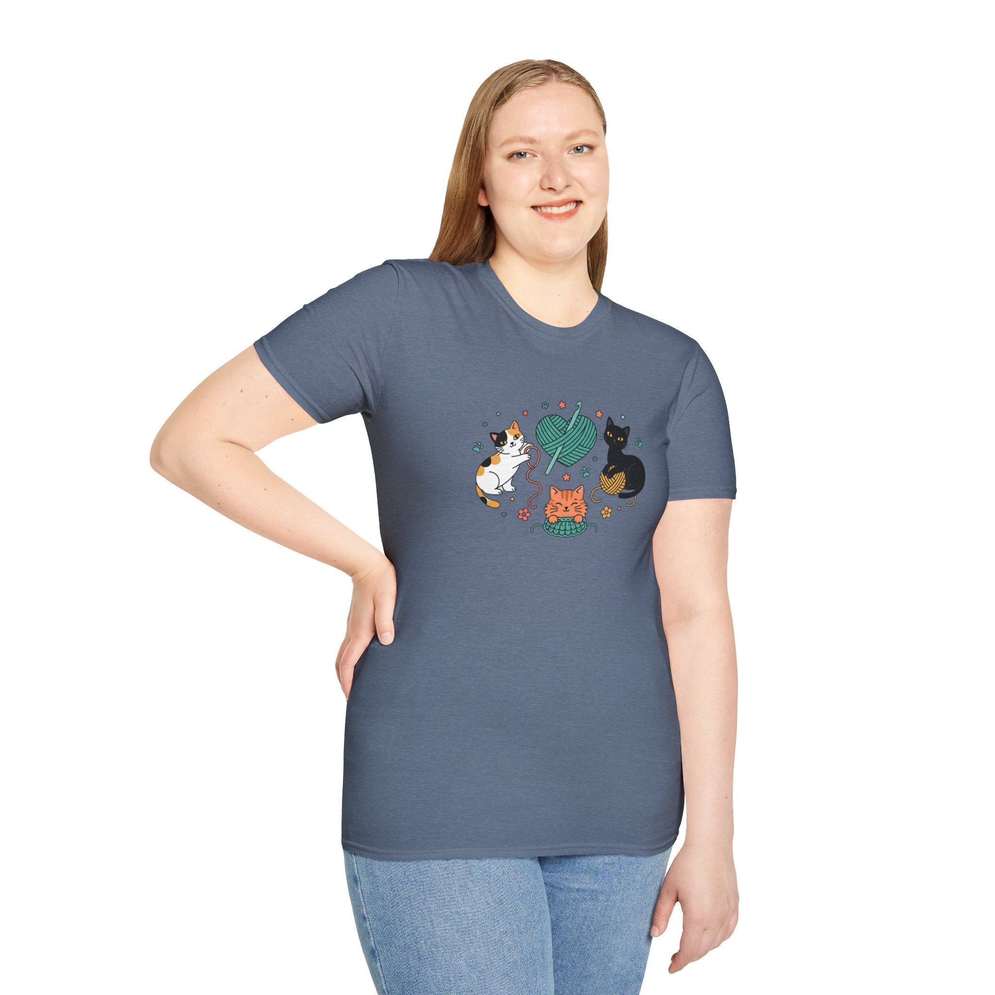 Crochet and cats T-Shirt