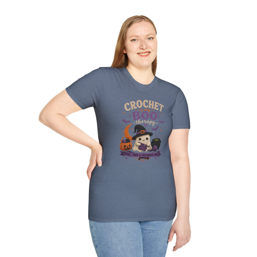 Crochet Boo therapy T-Shirt
