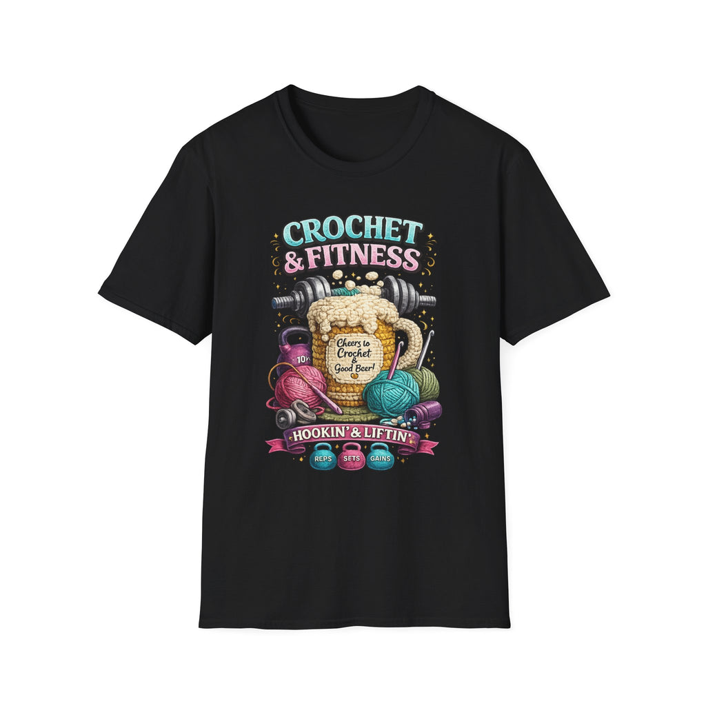 Crochet and fitness T-Shirt