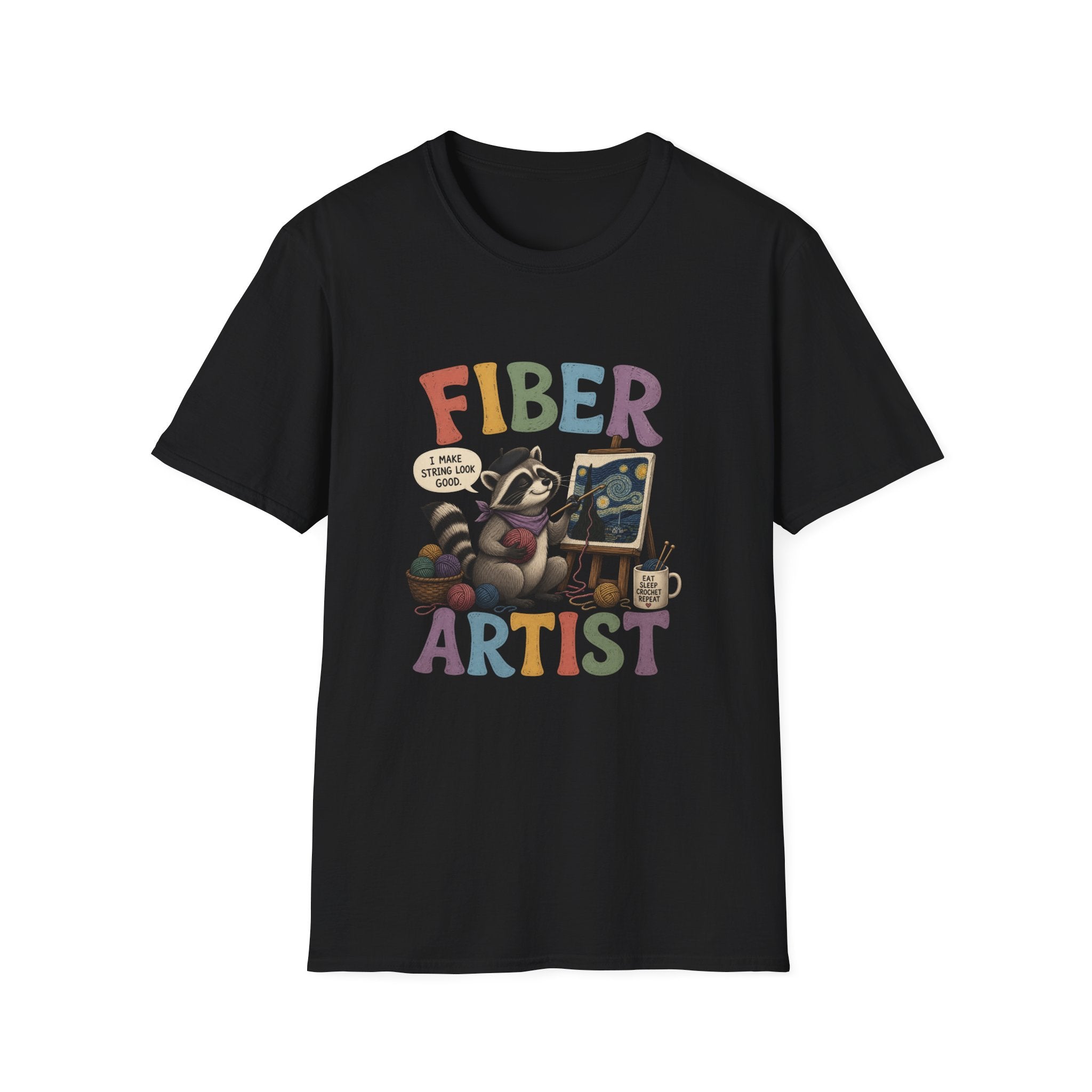 Paint fiber artist T-Shirt