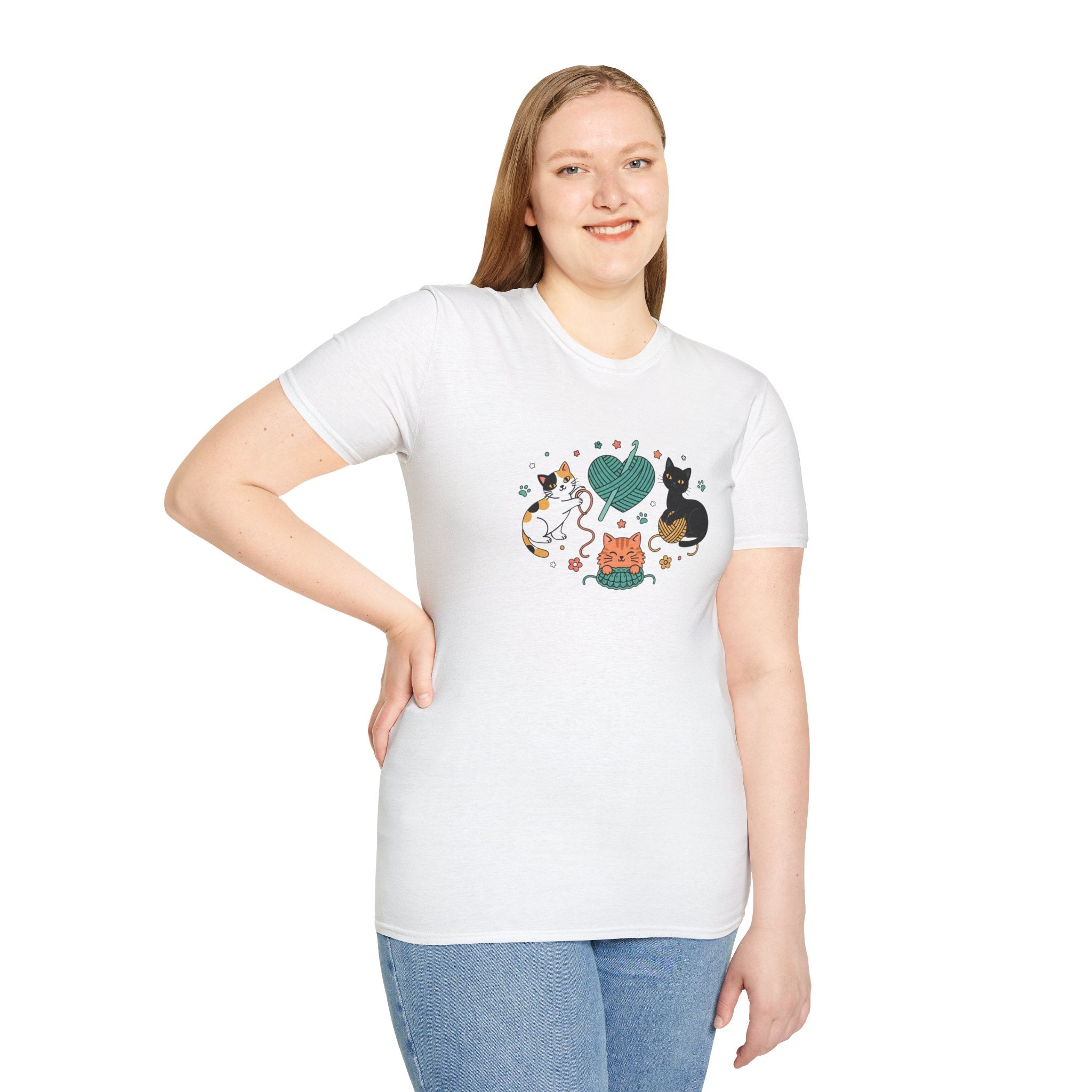 Crochet and cats T-Shirt