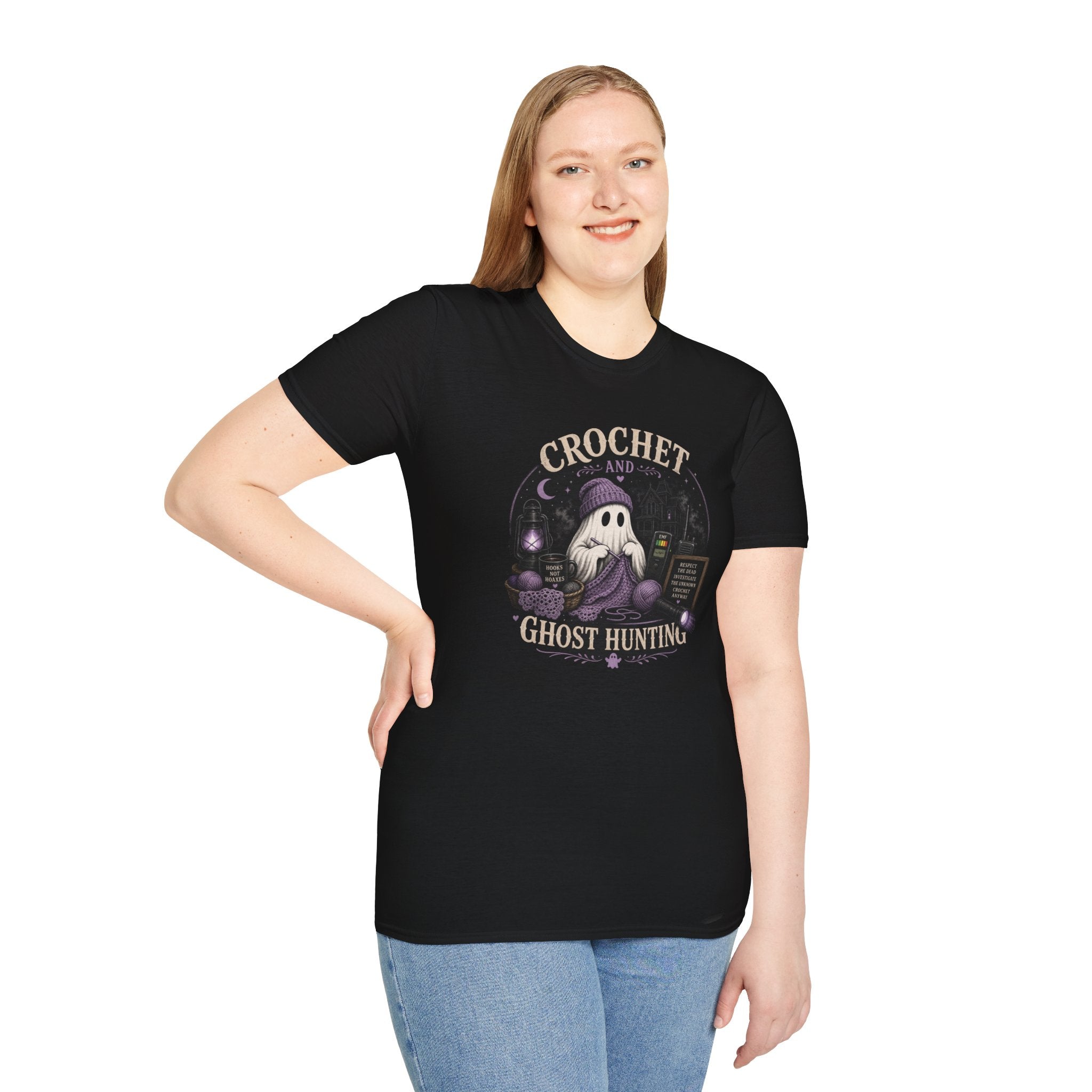 ghost hunting and crochet T-Shirt