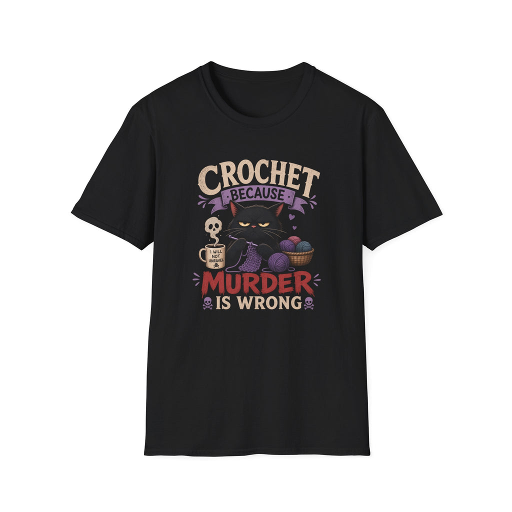 Crochet murder T-Shirt