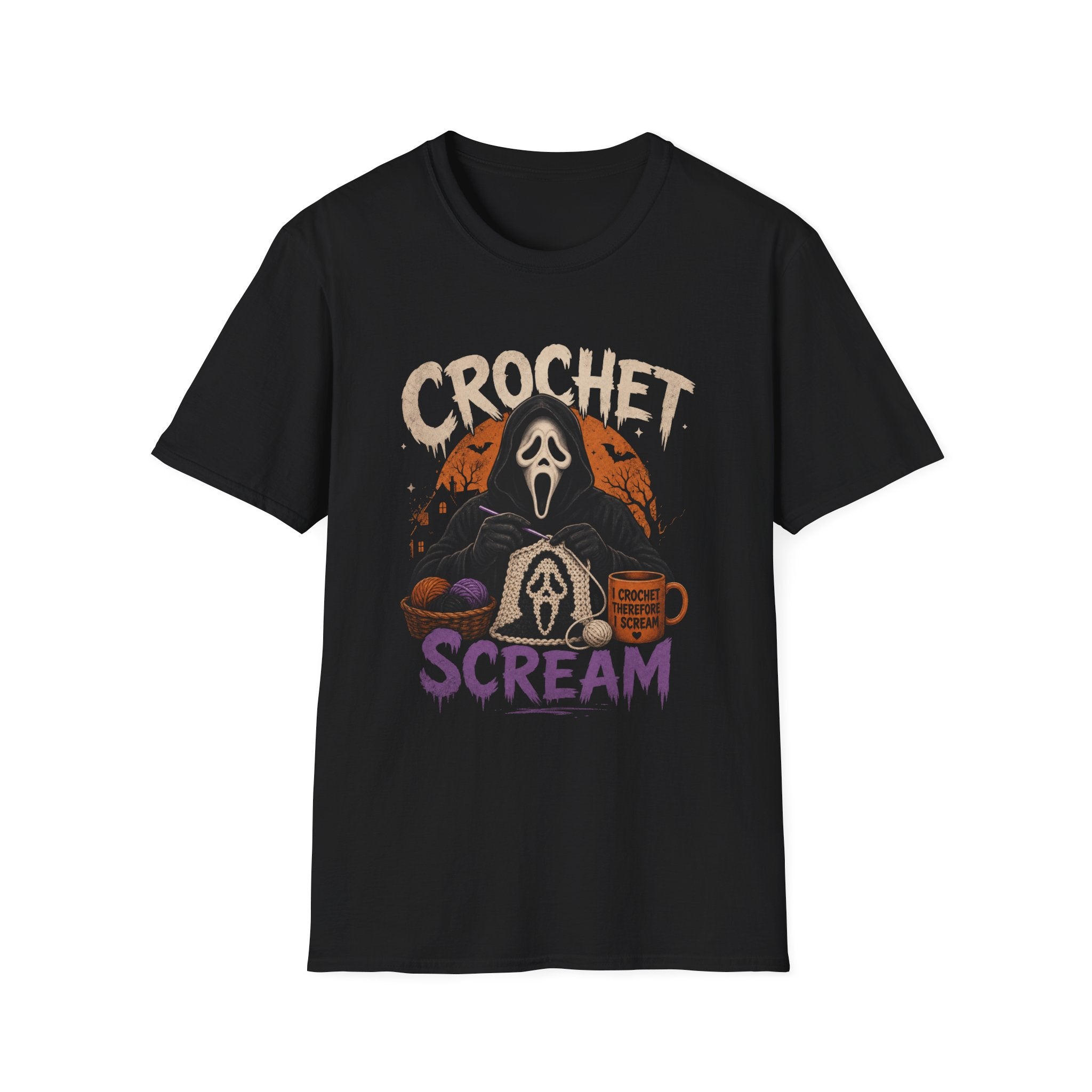 Crochet Ghostface T-Shirt