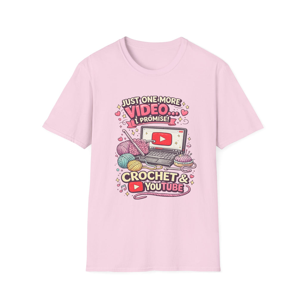 Crochet and YouTube T-Shirt