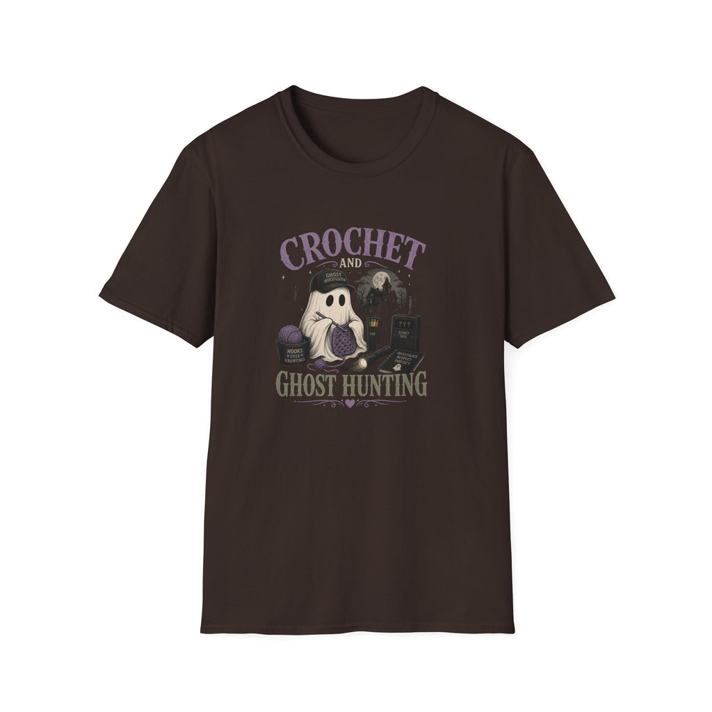 Crochet and ghost hunting T-Shirt