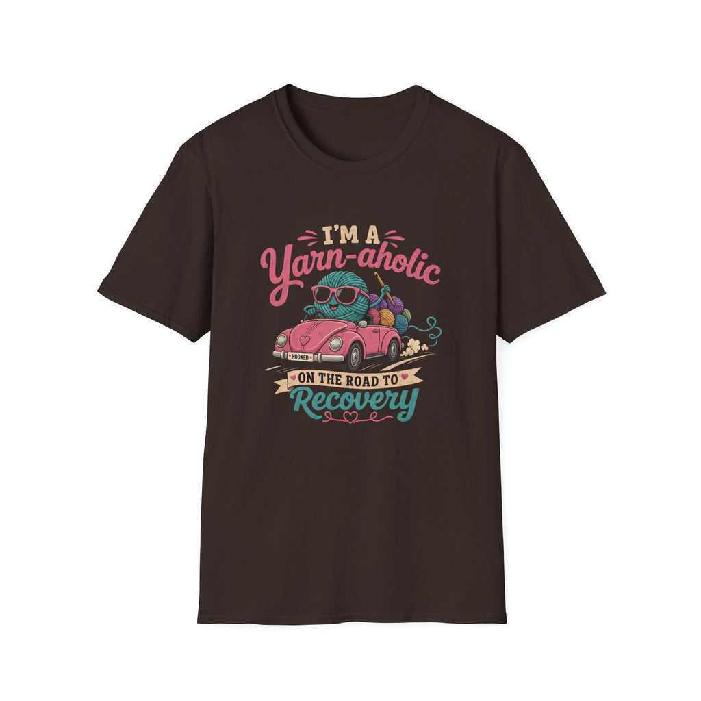 Yarn-acholic on the road to recovery T-Shirt