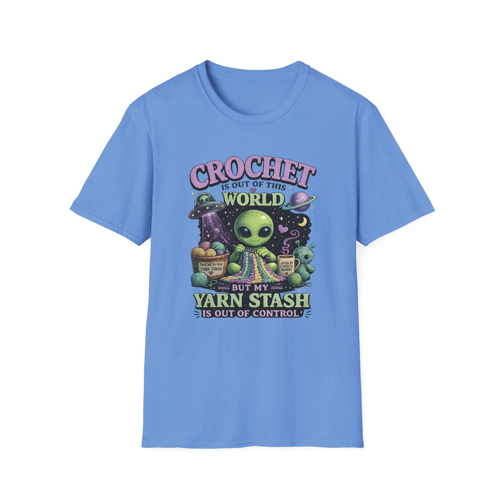 Alien and Crochet T-Shirt