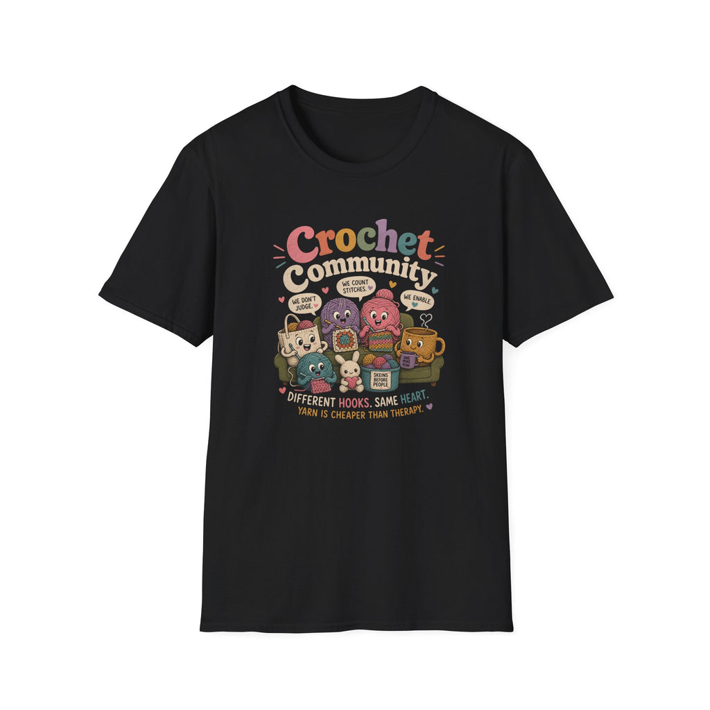 community crochet T-Shirt