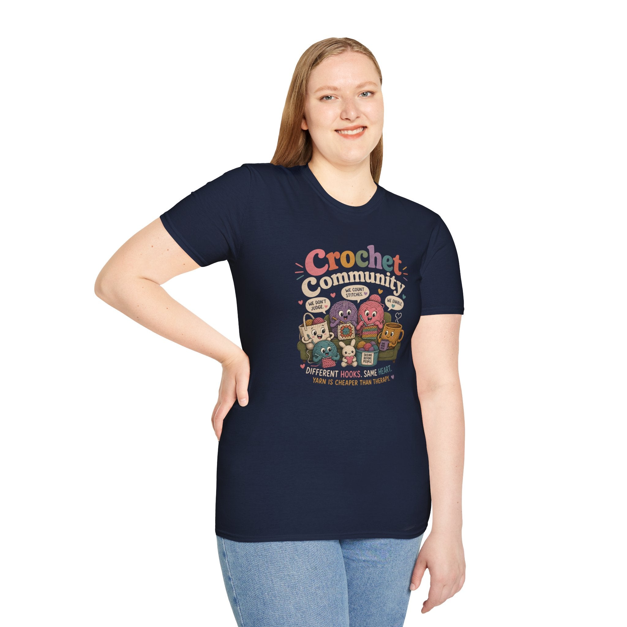 community crochet T-Shirt