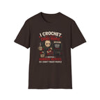 horror movies and crochet T-Shirt
