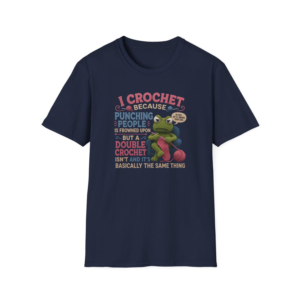 I crochet so I don't choke people T-Shirt