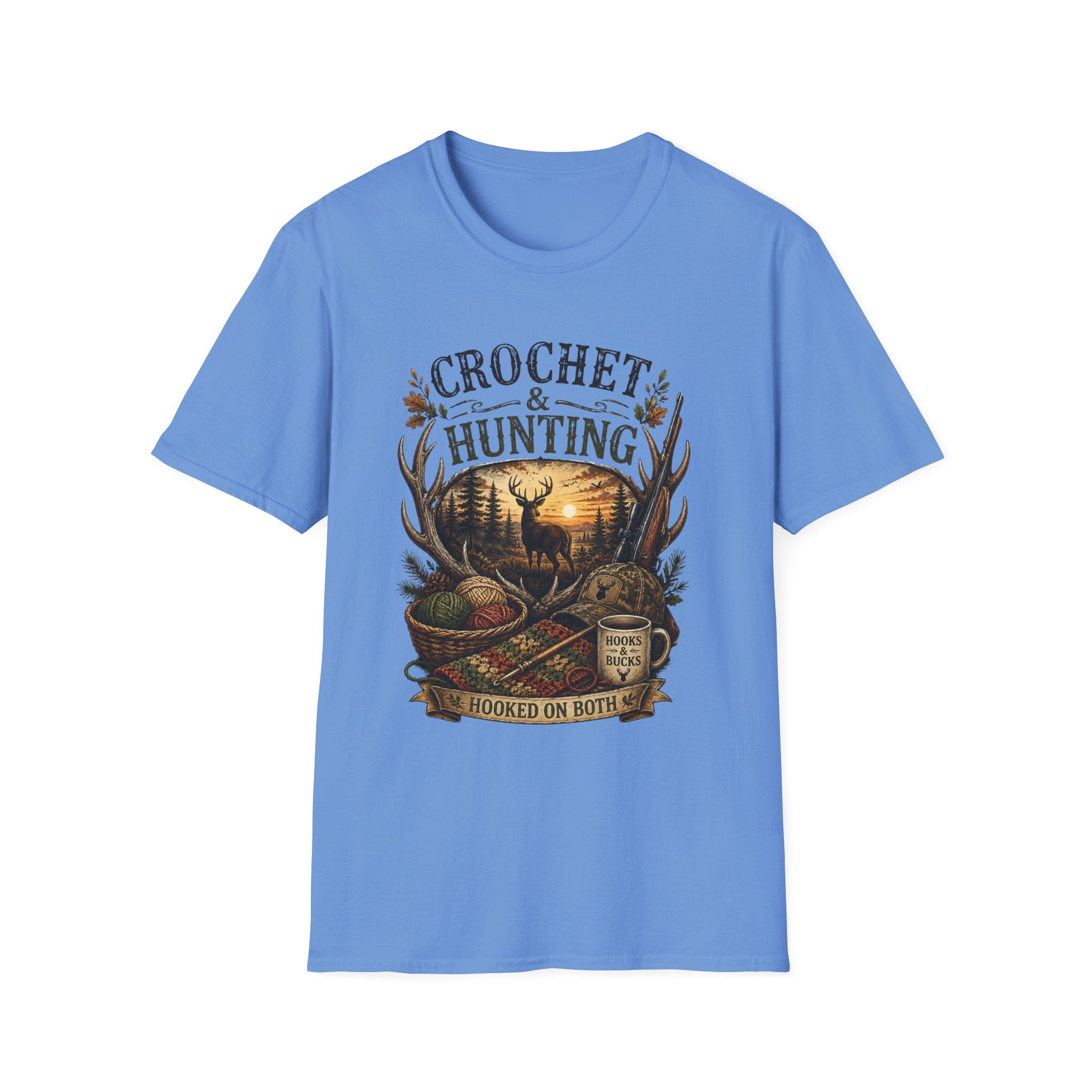 Hunting and Crochet T-Shirt