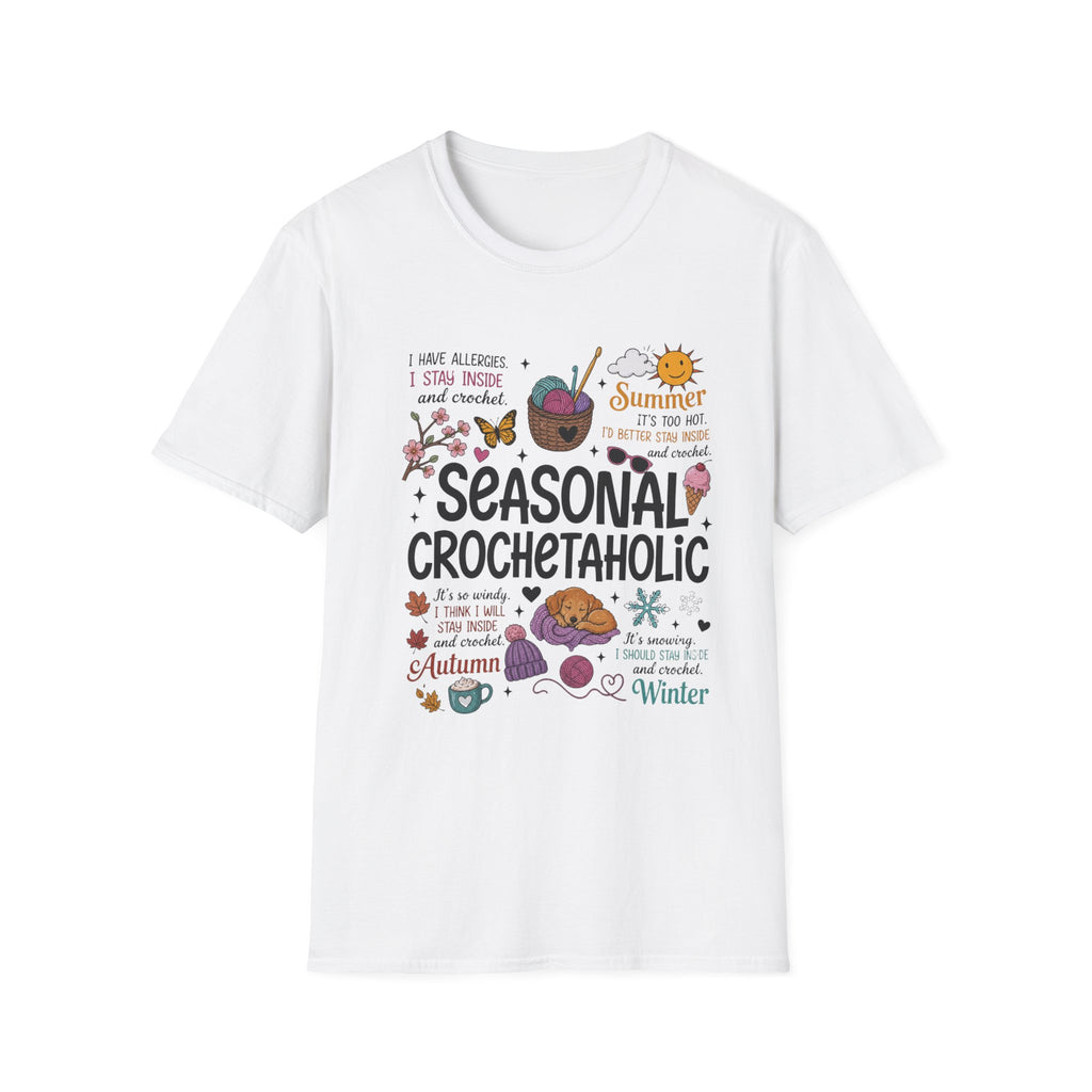 Seasonal Crochet acholic T-Shirt