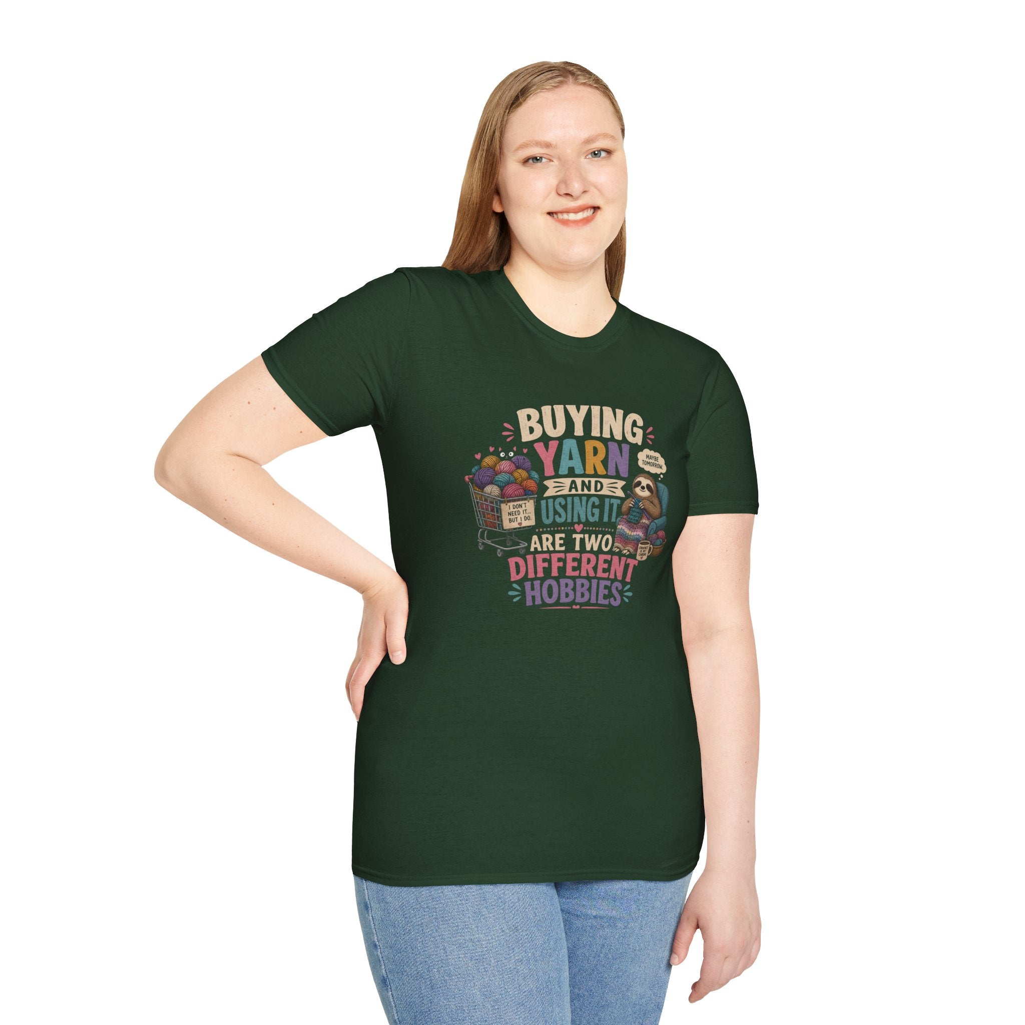 using yarn T-Shirt