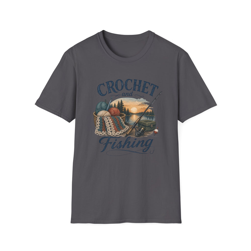 Crochet and fishing T-Shirt