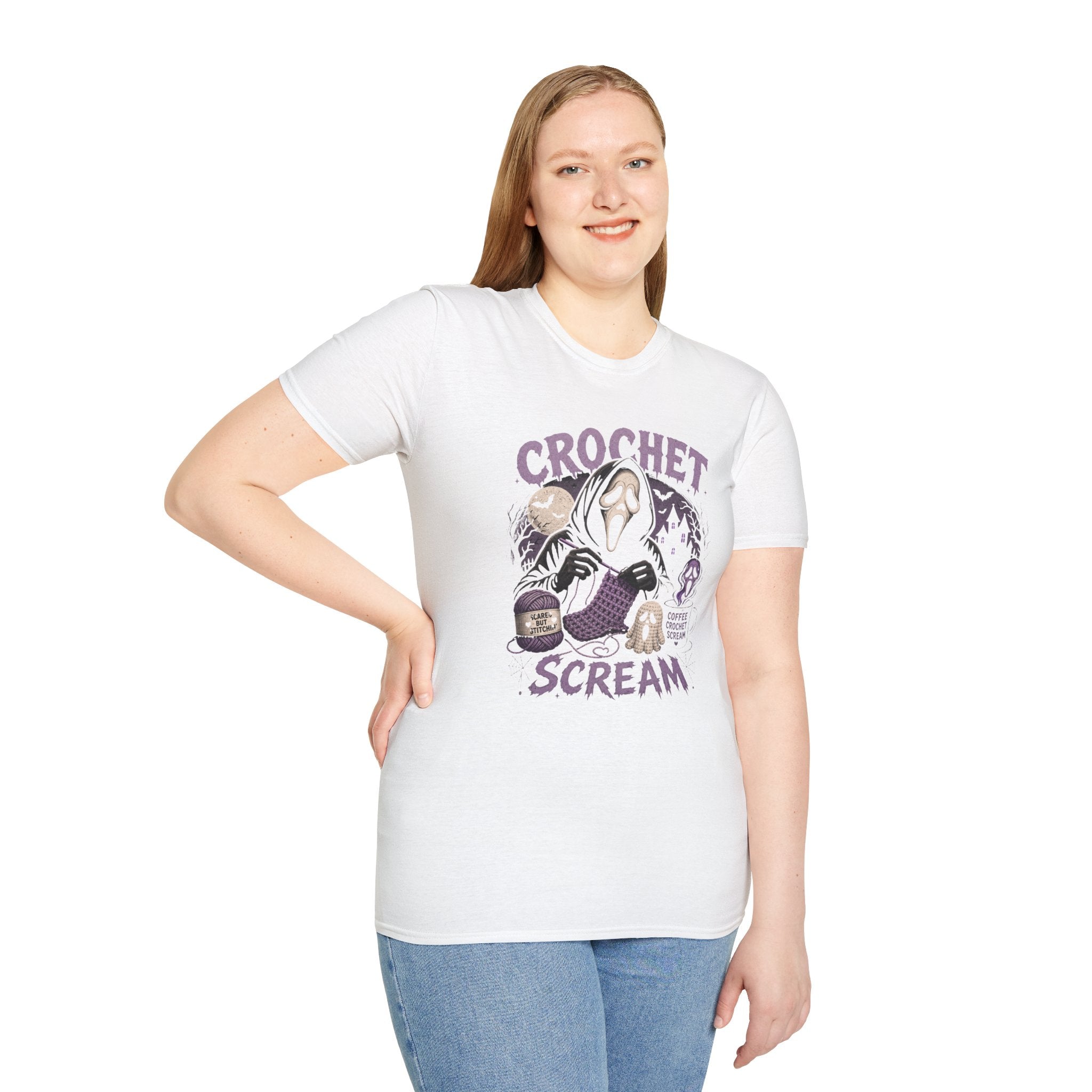 Crochet Scream T-Shirt