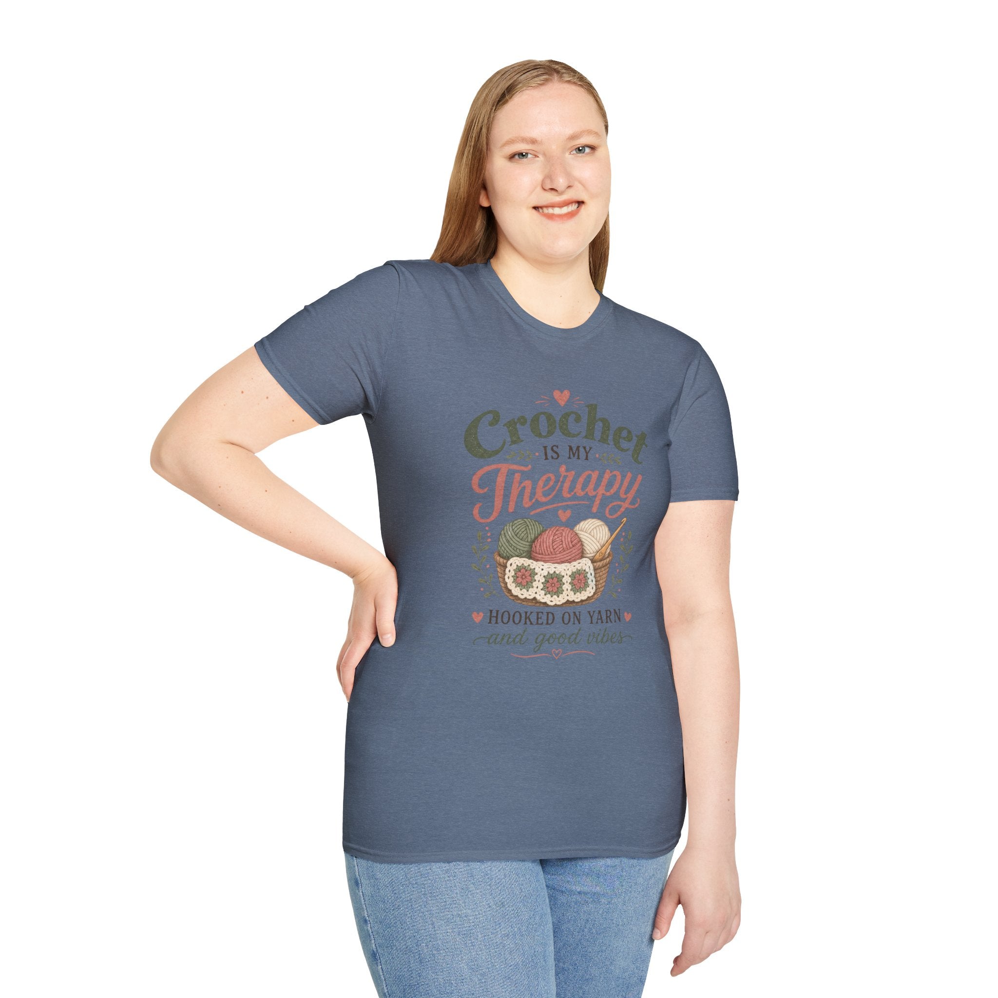 Hooked on yarn and crochet T-Shirt