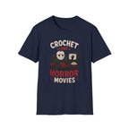 crochet heart horror movies T-Shirt