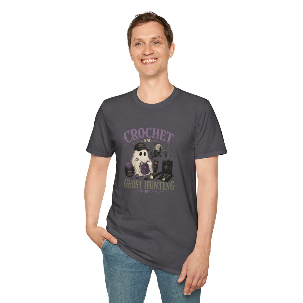 Crochet and ghost hunting T-Shirt