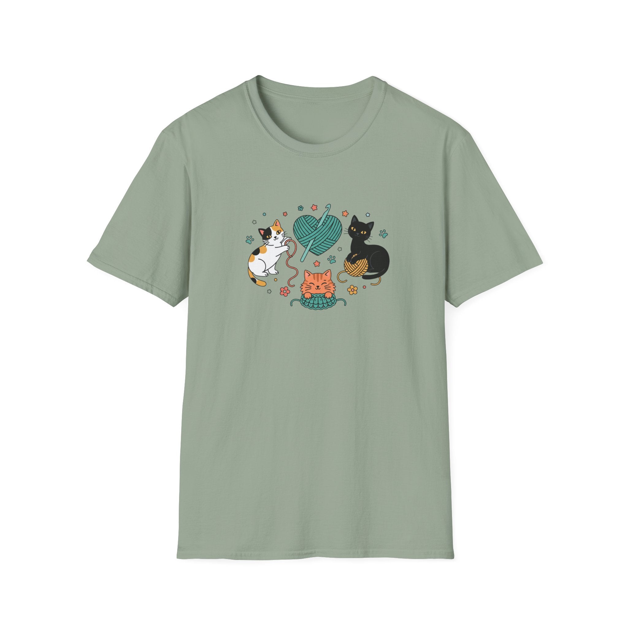 Crochet and cats T-Shirt