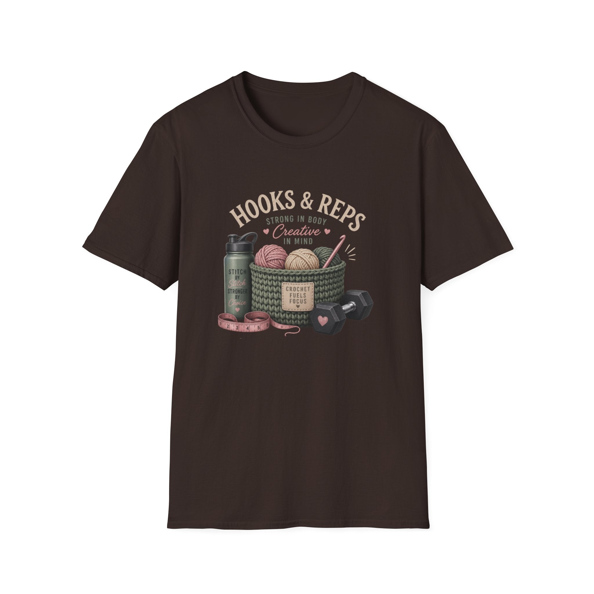 Crochet and Fitness T-Shirt