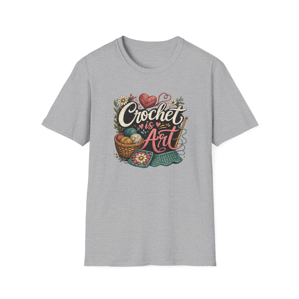 Crochet is Art T-Shirt