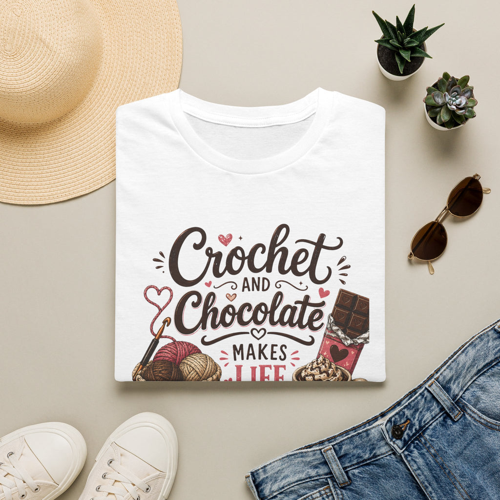 Crochet and Chocolate T-Shirt