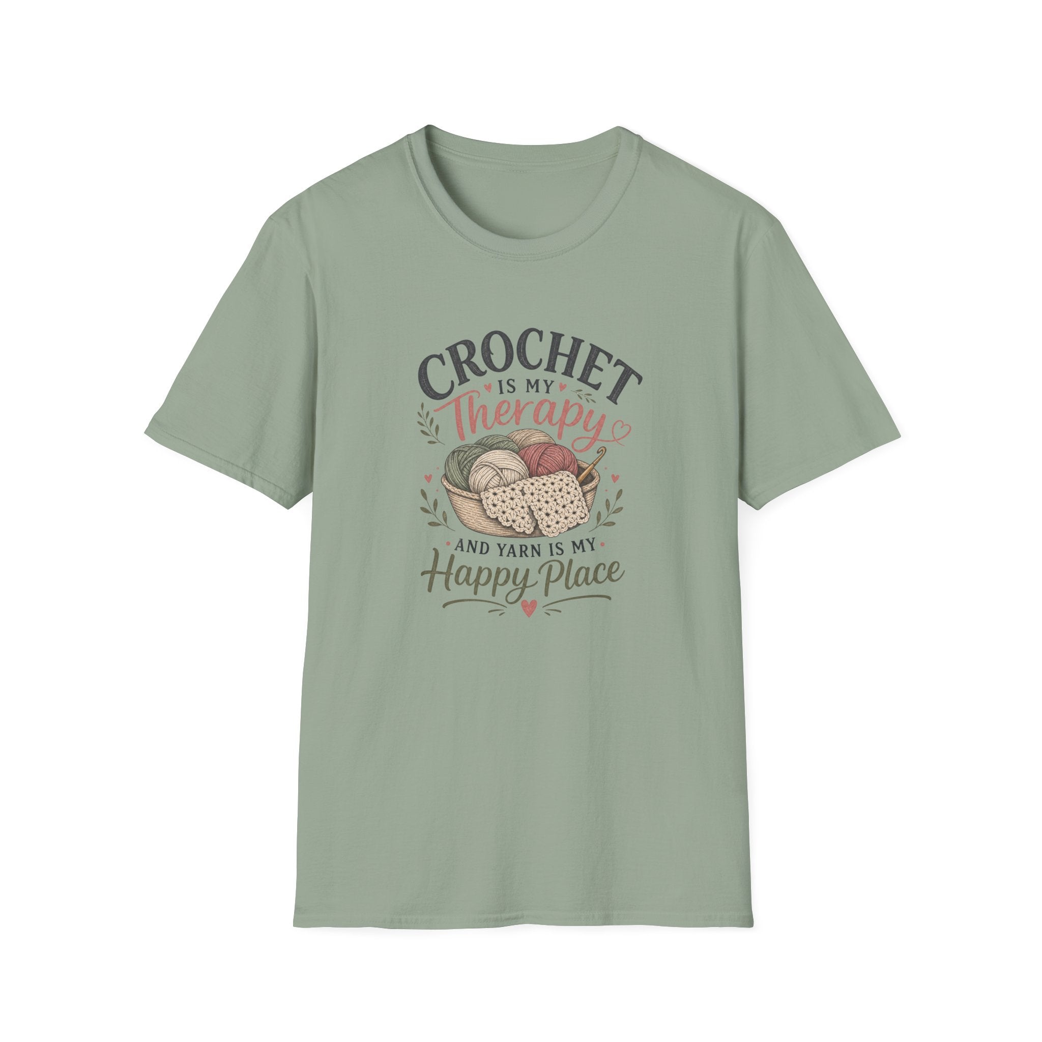 Crochet is my happy place T-Shirt