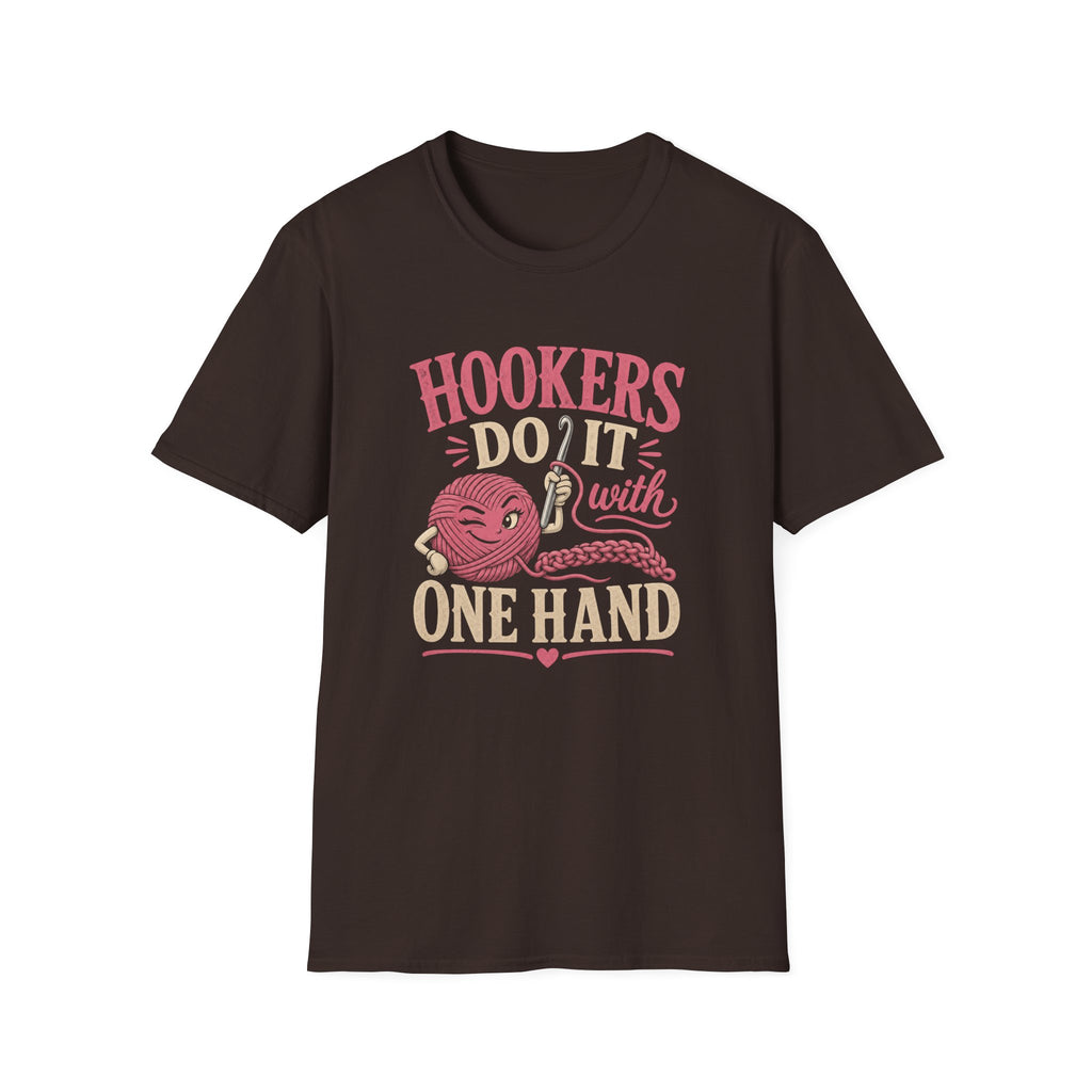 hooker does it with one hand T-Shirt