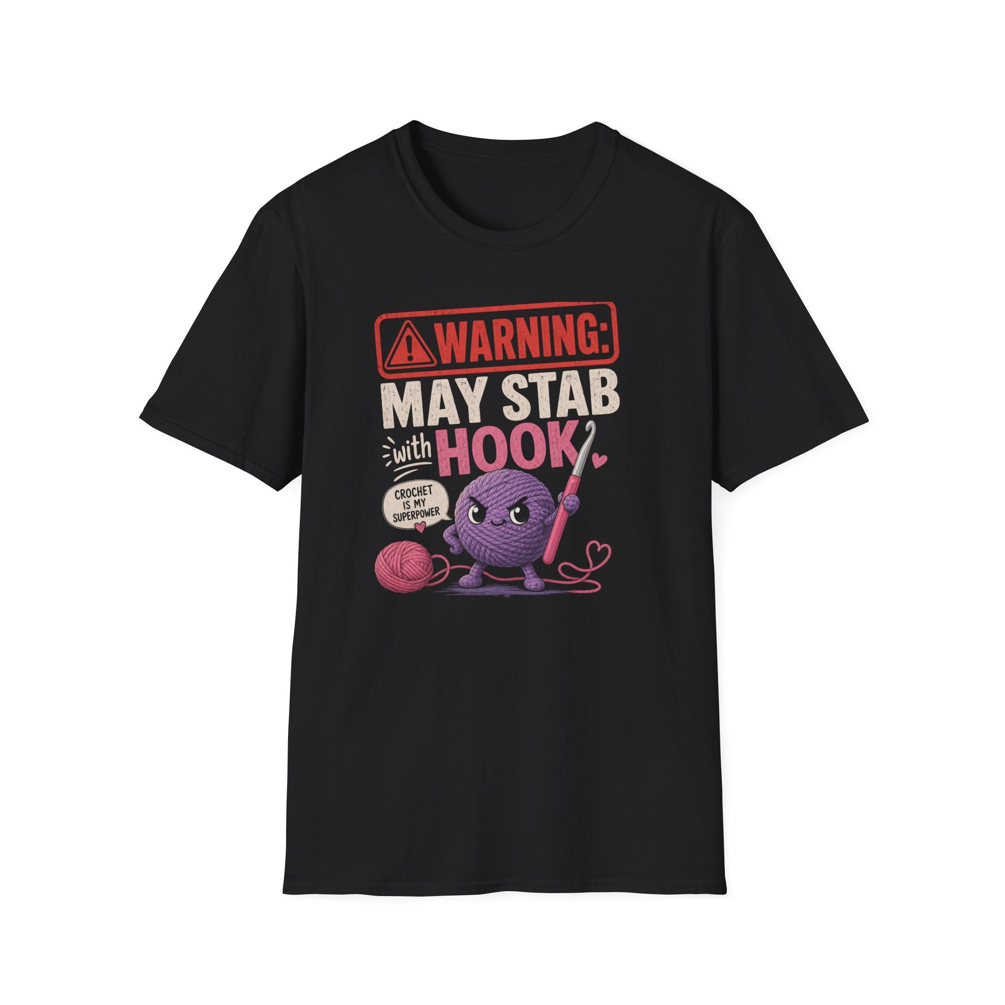 warning hook may stab T-Shirt
