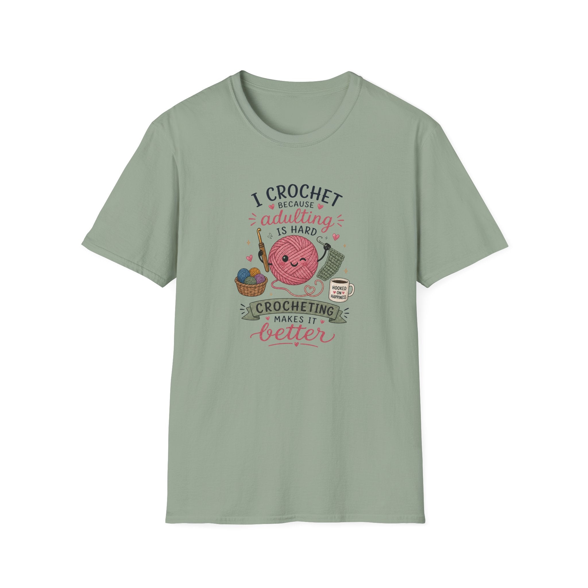 Crochet makes it better T-Shirt