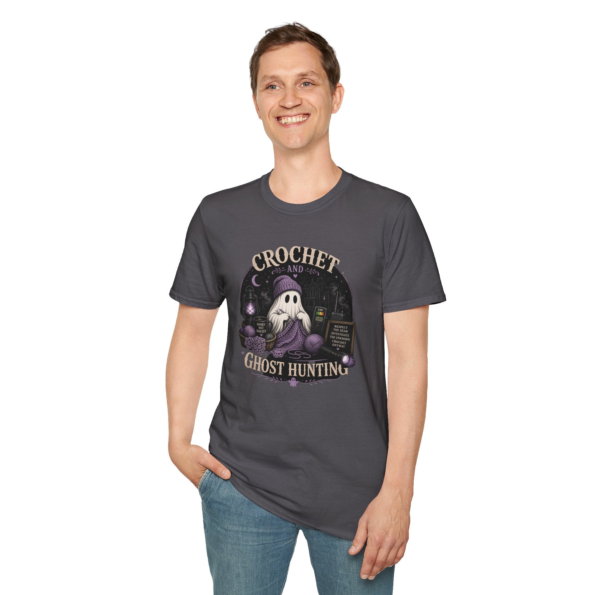 ghost hunting and crochet T-Shirt
