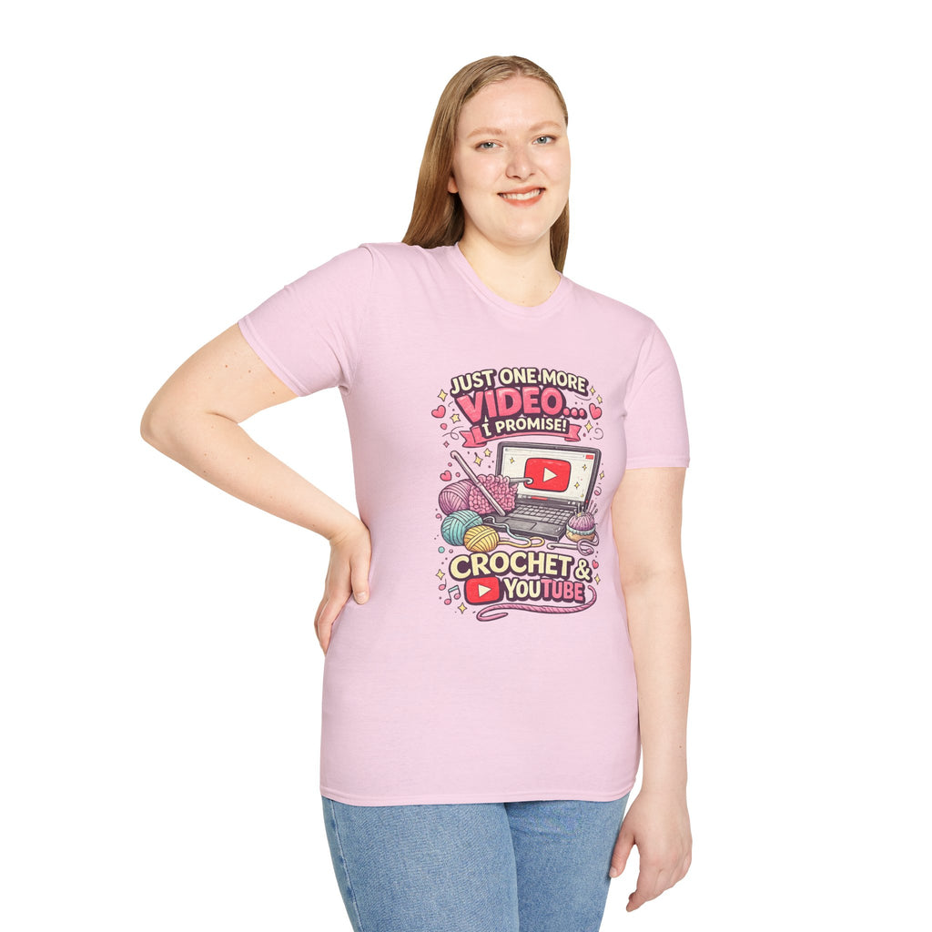 Crochet and YouTube T-Shirt